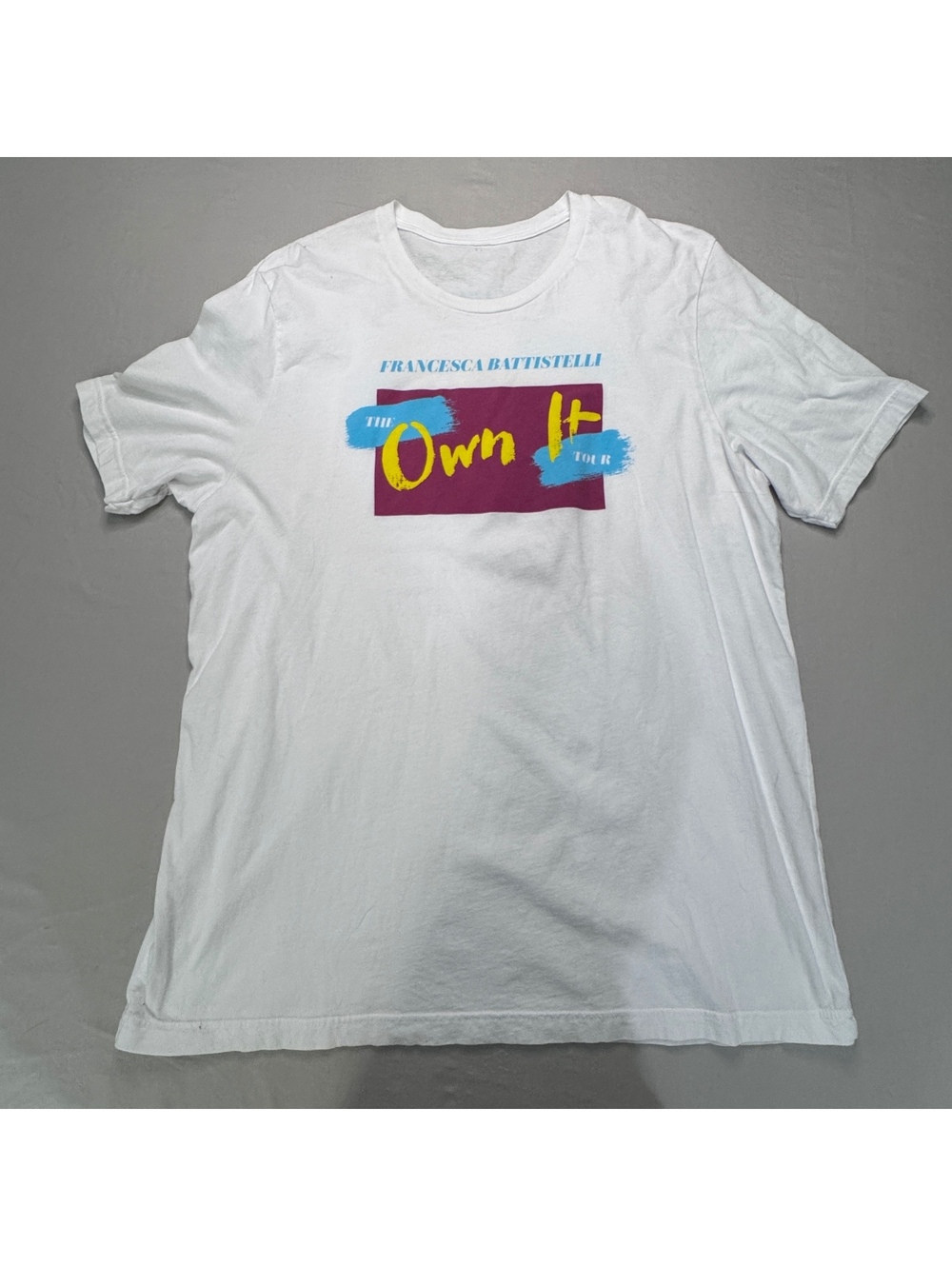 Francesca Battistelli Own It Tour 2019 Joplin MO Concert T-Shirt XL